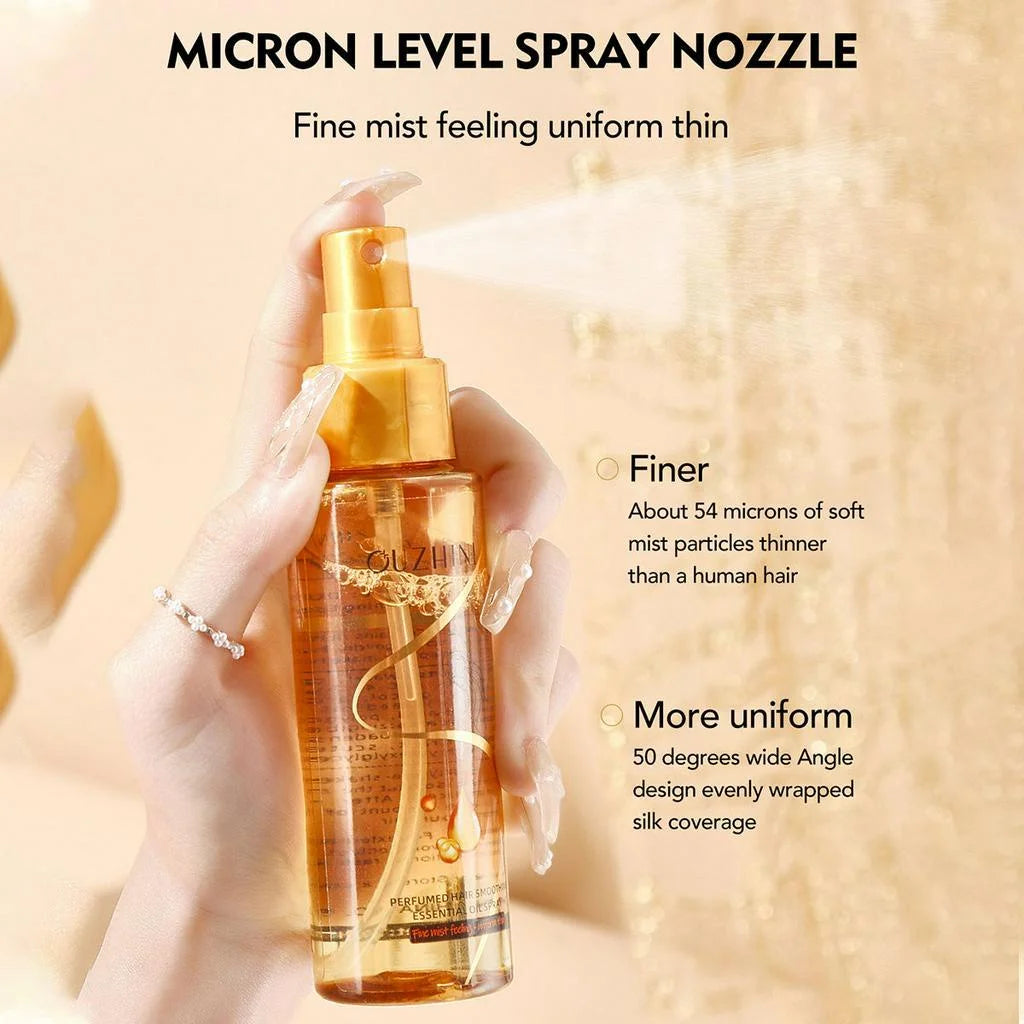 Deep nourishing hair care essential oil spray can increase luster and improve hair repair and damage fragrance Oasis Select