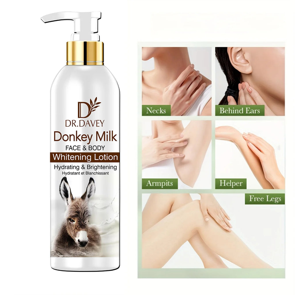 DR.DAVEY Donkey Milk Body Lotion 300ml – Family Moisturizer