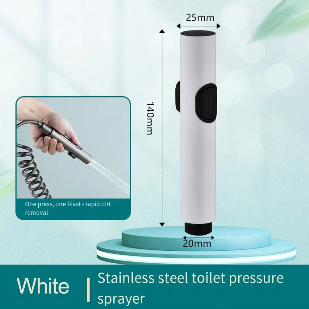 Bathroom Cleaning Bidet Sprayer Environmentally Friendly Long-lasting Performance Modern Appearance For Bathroom Use Oasis Select White China Mainland