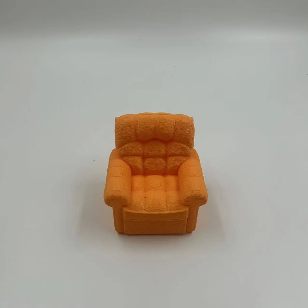 1:12 Retro Miniature Recliner Chair 3D Printing Diy Dollhouse Sofa Mini Dollhouse Living Room Furnitures Decor Accessories Gifts Oasis Select sofa 2 7.8x7.8cm