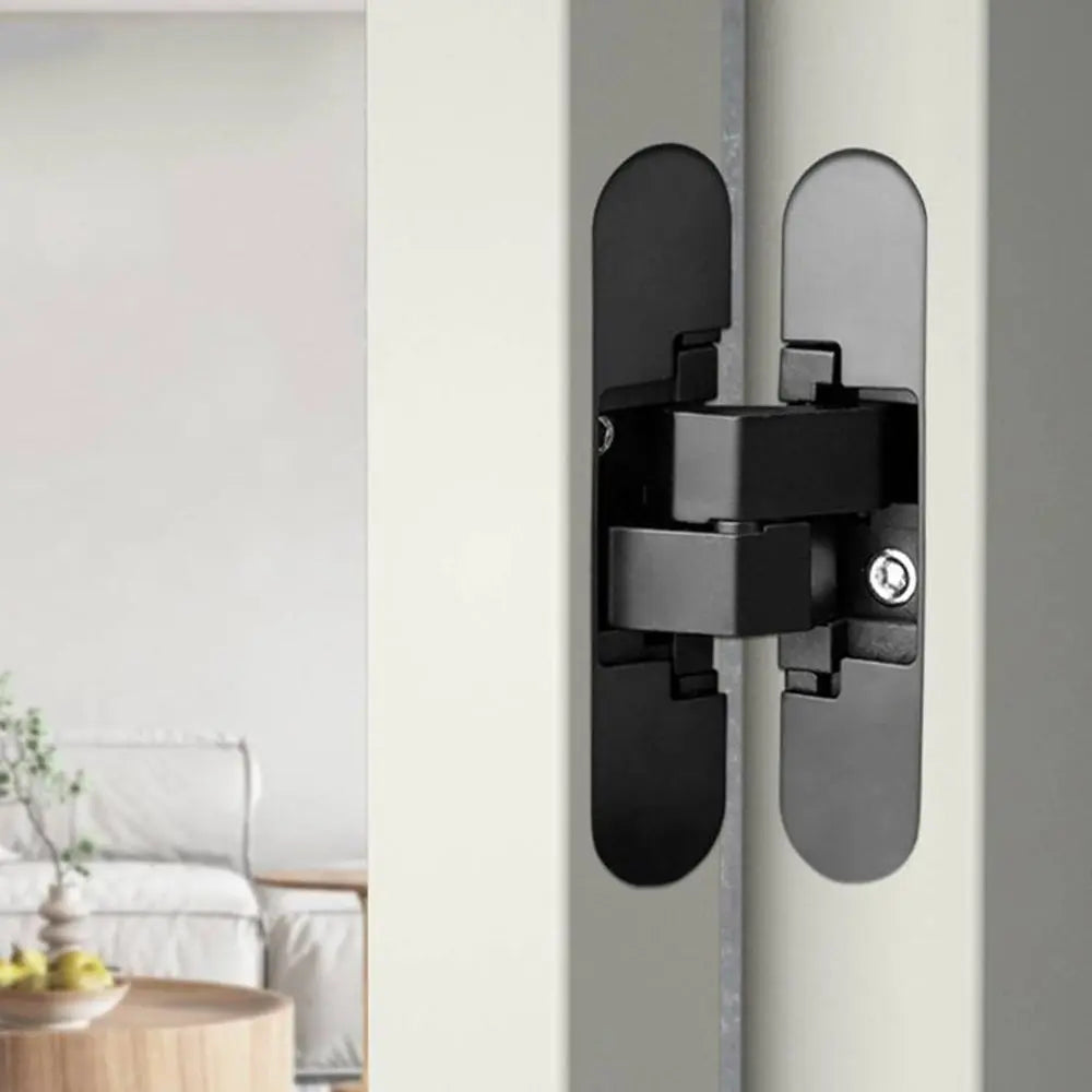 Stainless Steel Hardware Hidden Hinges invisible Loop Cross Door Hinge Furniture Supplies Window Accessories Oasis Select