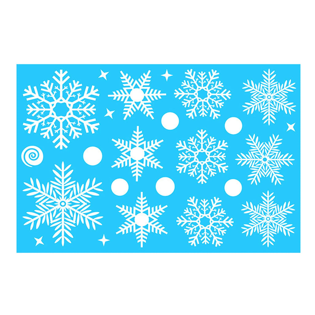 Christmas Electrostatic Window Stickers – Santa & Reindeer Holiday Window Clings Oasis Select G 20 30CM