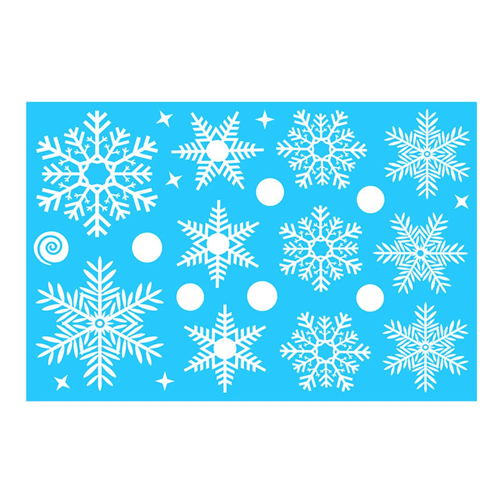 Christmas Electrostatic Window Stickers – Santa & Reindeer Holiday Window Clings Oasis Select G 20 30CM
