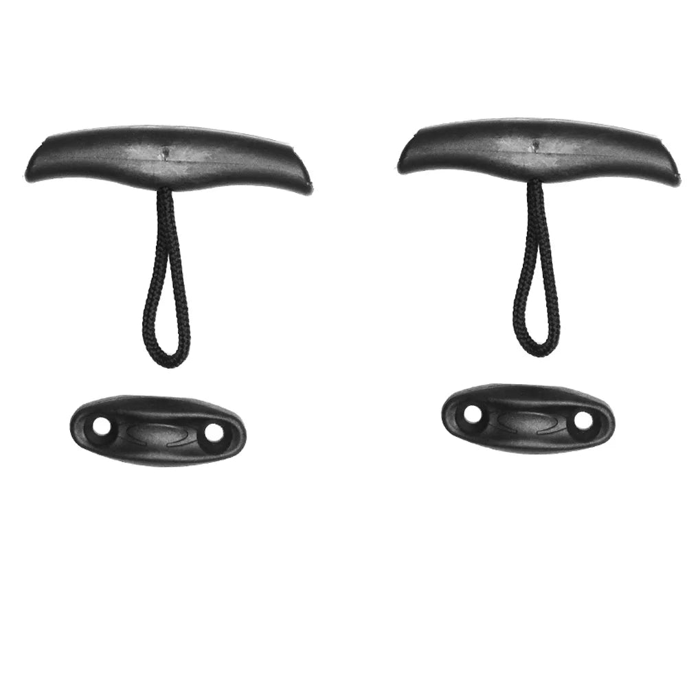 Universal Marine Canoe Kayak Pull Toggle Handle Dinghy Carry Handle with Cord without Screws Oasis Select 2 Sets