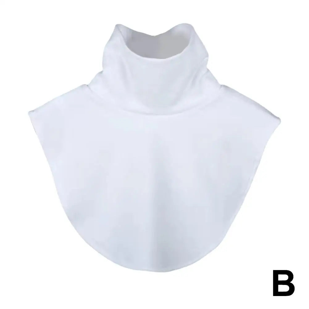 Women's Detachable False Collar – Soft Knit Turtleneck Dickey Detachable False Collar Oasis Select B