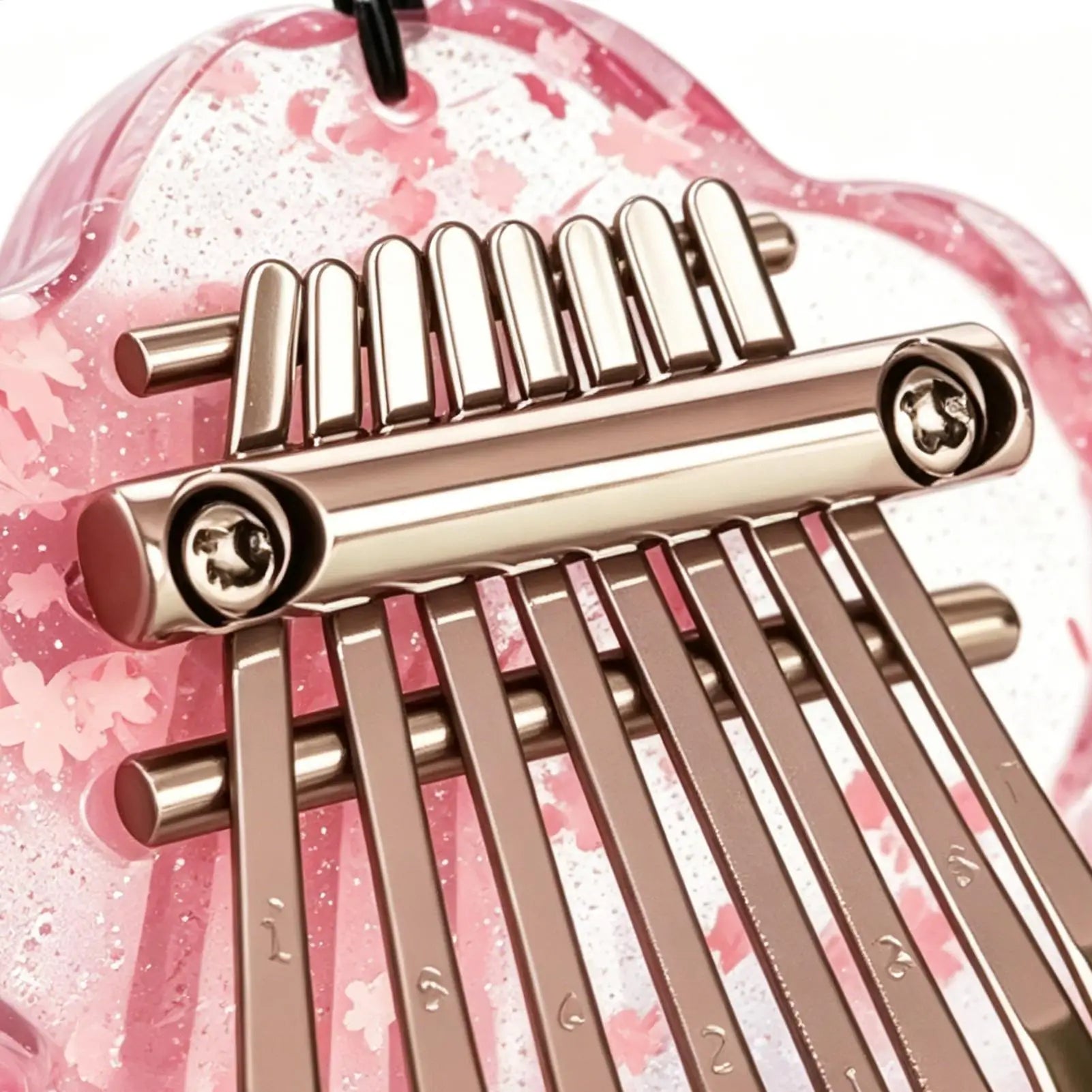 8-key Finger Thumb Piano Mini Kalimba Portable Finger Piano for Adults and Children Kalimba Musical Instrument Gift Mini Pendant Oasis Select