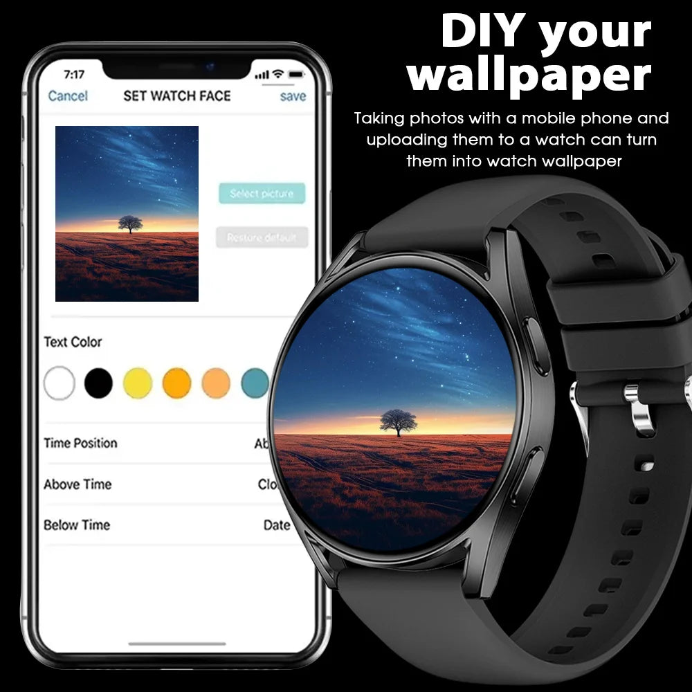 ERUN Smartwatch – Bluetooth Calling, Sports Tracker & Alexa