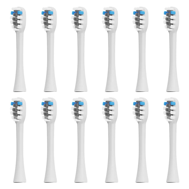 Toothbrush Heads Compatible with DOCOLAB Sonic Electric Toothbrush MT001, Replacement Brush Heads DuPont Nozzles Oasis Select