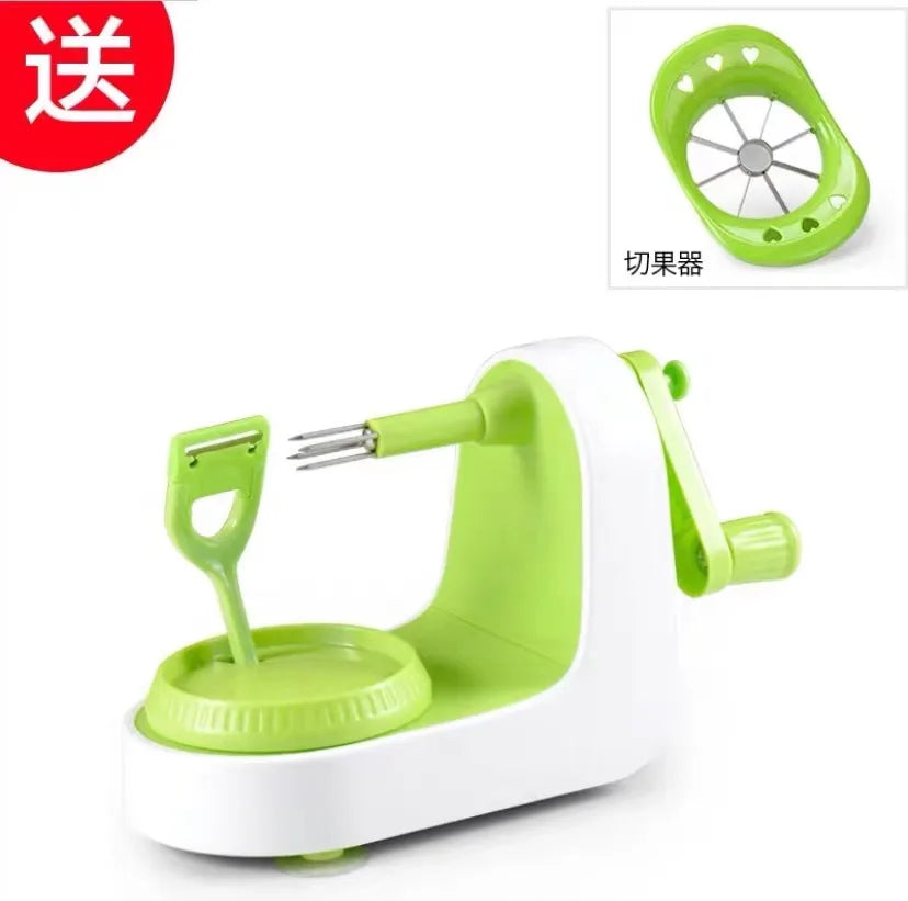 Hand operated APPLE PEELER multifunctional peeler household peeling and shaving planer automatic peeler fruit cutting artifact Oasis Select Package 2