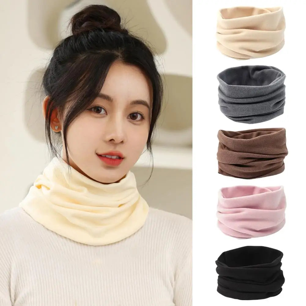 Neck Tube Scarf Winter Ear Warmer Fishing Skating Running Sport Scarf Adjustable Neck Collar Neckerchief Cycling Oasis Select