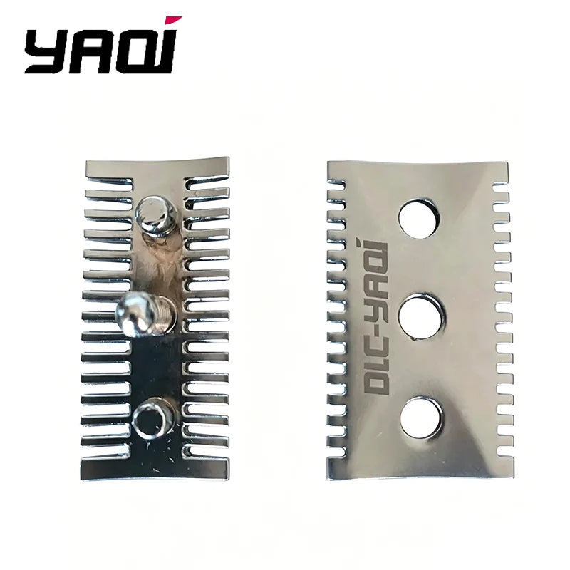 Yaqi Matte Chrome Safety Razor Head – Zinc Alloy Men's Shaving