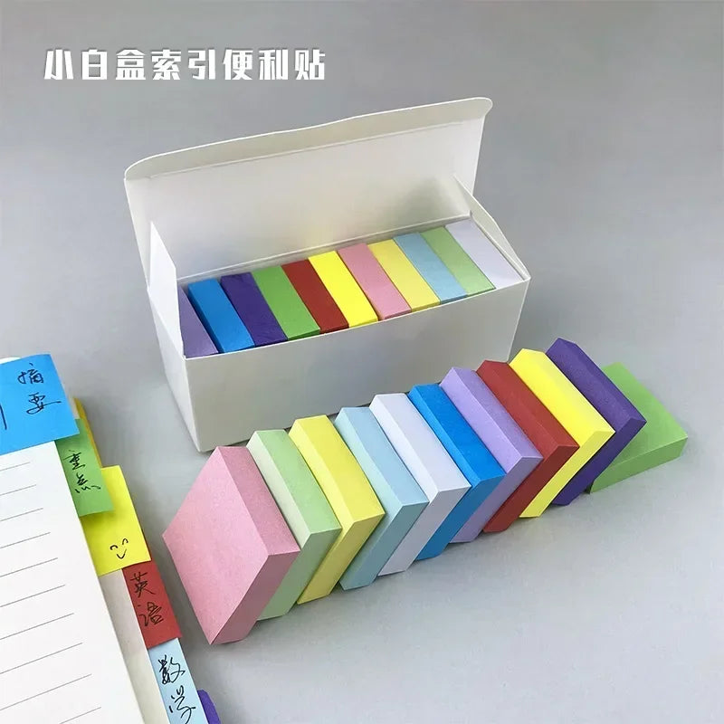 2025 11 Pcs Fluorescent Color Sticky Note Posted It Note Pads Stickers Planner Sticker Notepad Memo Pad School Office Supplies Oasis Select 11colors