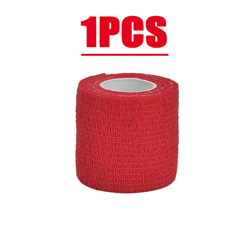 48/15/1Pcs Red Sport Self Adhesive Elastic Bandage Wrap Tape For Knee Support Pads Finger Ankle Palm Shoulder Oasis Select 1pcs-5cm