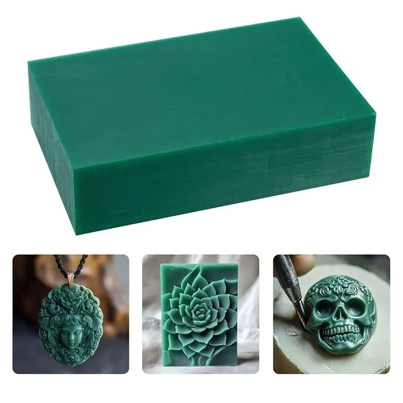 LIKE WISH Casting Wax Block, Carving Wax For Making DIY Jewelry Casting Mold And Craft Making, 1LB Oasis Select