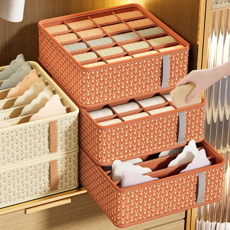Closet Organizer Underwear Drawer Organizer Socks Bra Clothing Storage Box Wardrobe Organizer Clothes Cabinet Drawer Organizers Oasis Select