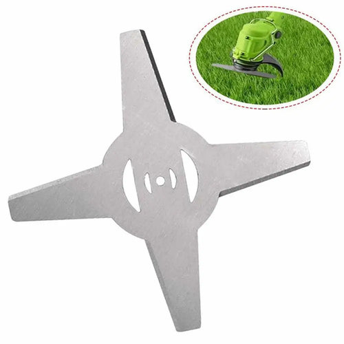 150mm Universal Stainless Steel Grass Trimmer Blade 3/4T Brushcutter Trimmer Blade Oasis Select