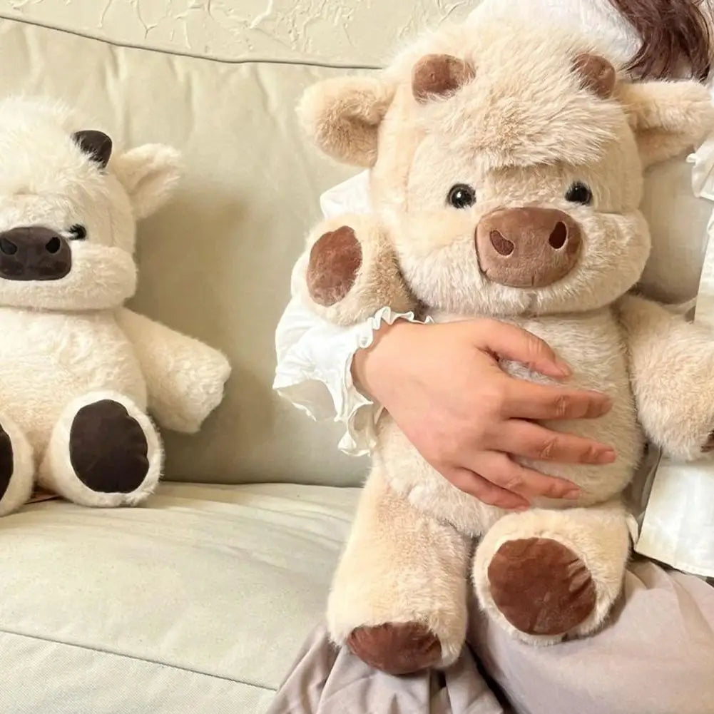 Soft Calf Plush Stuffed Animal Toy – 17.7" Cuddle Pillow Gift Stuffed Plush Toy Oasis Select