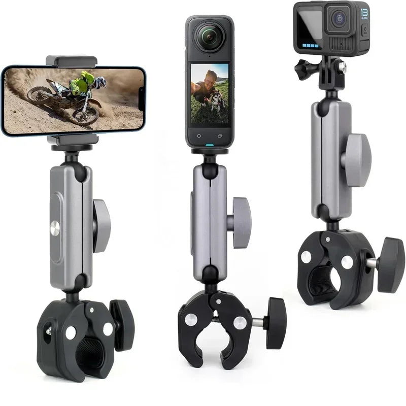 For GoPro/DJI/insta 360 Sports camera stand Cycling bracket Bicycle motorcycle handlebar Monopod Handlebar Mount Bracket Oasis Select