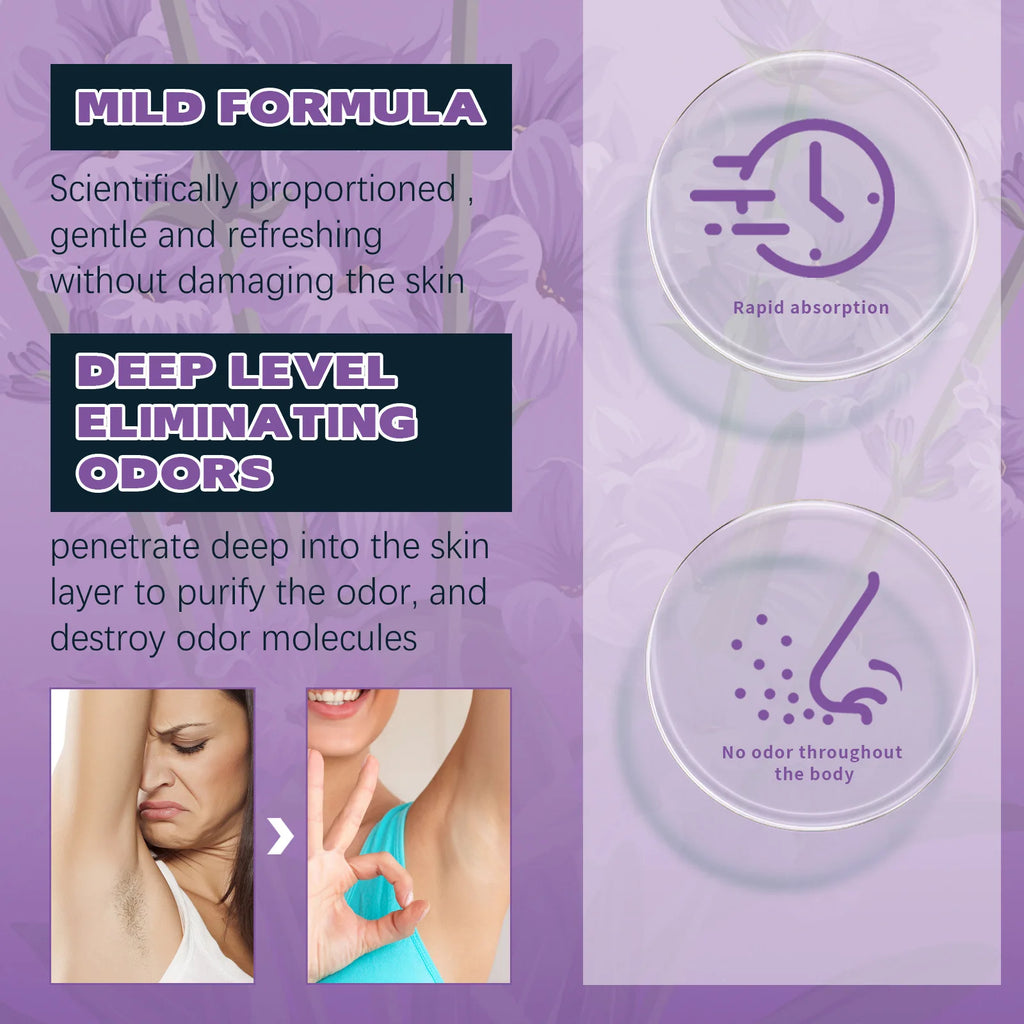 Whole Body Deodorant Stick 72 Hour Odor Control Long-Lasting Fragrance Armpit Odor Remove Sweat Refreshing Antiperspirant Stick Oasis Select