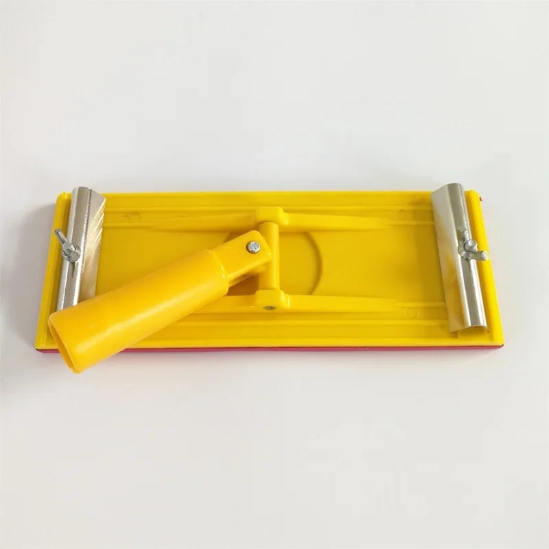1Pc Sandpaper Holder Polishing Walls Sanding Woodworking and Drywall Sanding Universal Plaster Trowel For Grinding Polished Tool Oasis Select