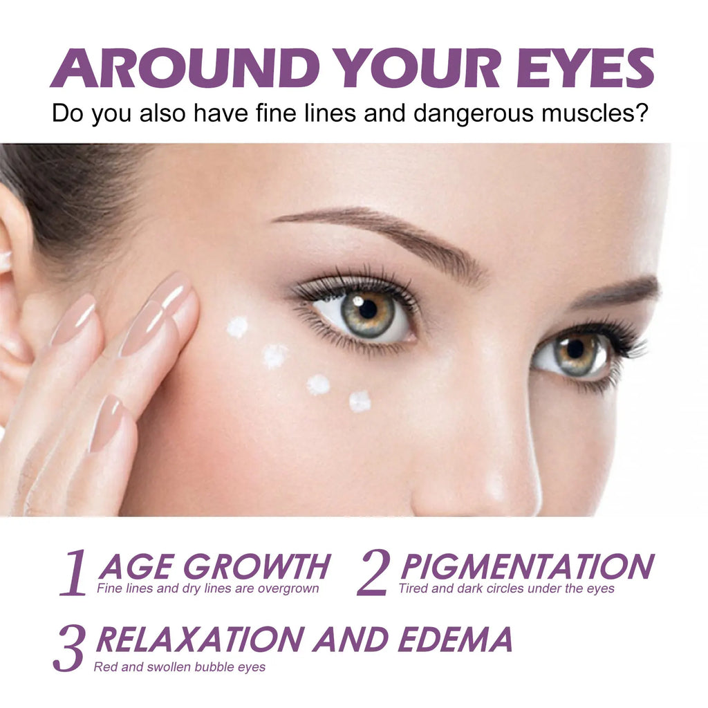 Ultra Hydrating Eye Cream Anti Dark Circle Puffiness Anti-Wrinkle Firming Skin Fade Fine Lines Moisturizing Brighten Eye Care Oasis Select