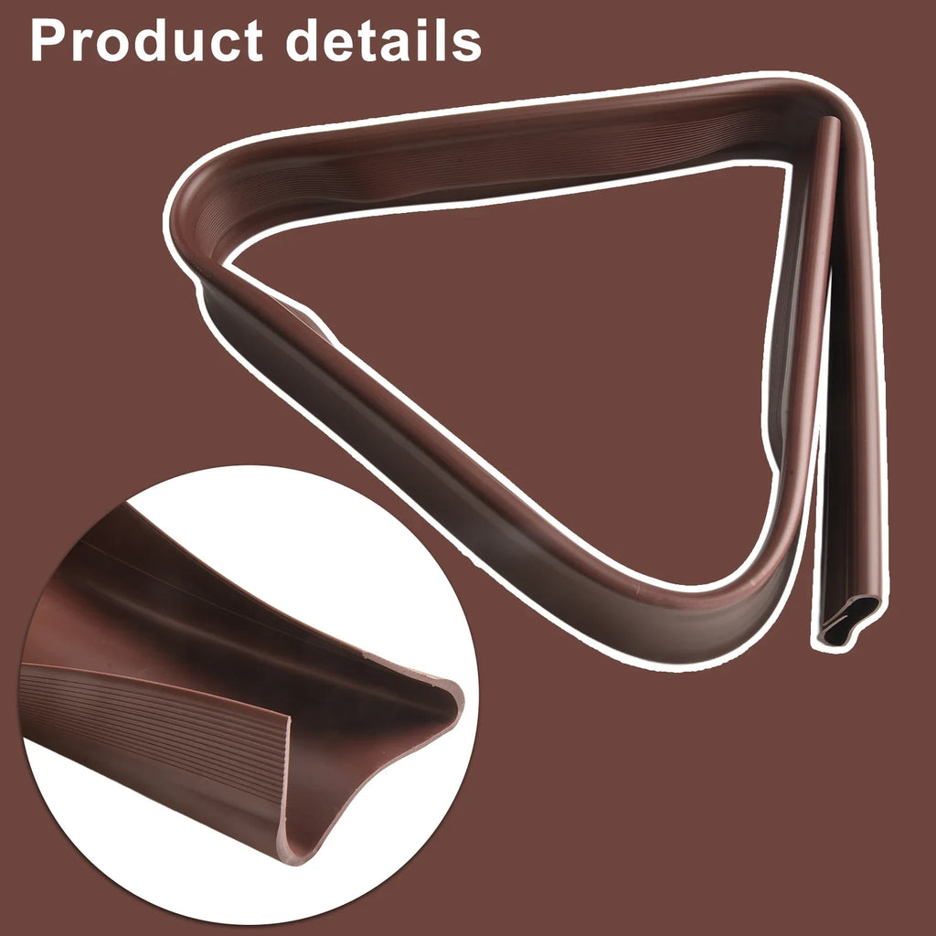 PVC Flexible Door Bottom Sealing Strip 93cm Rubber Under Door Draft Stopper Sealing Strip Household Replacement Hardware Supplie Oasis Select