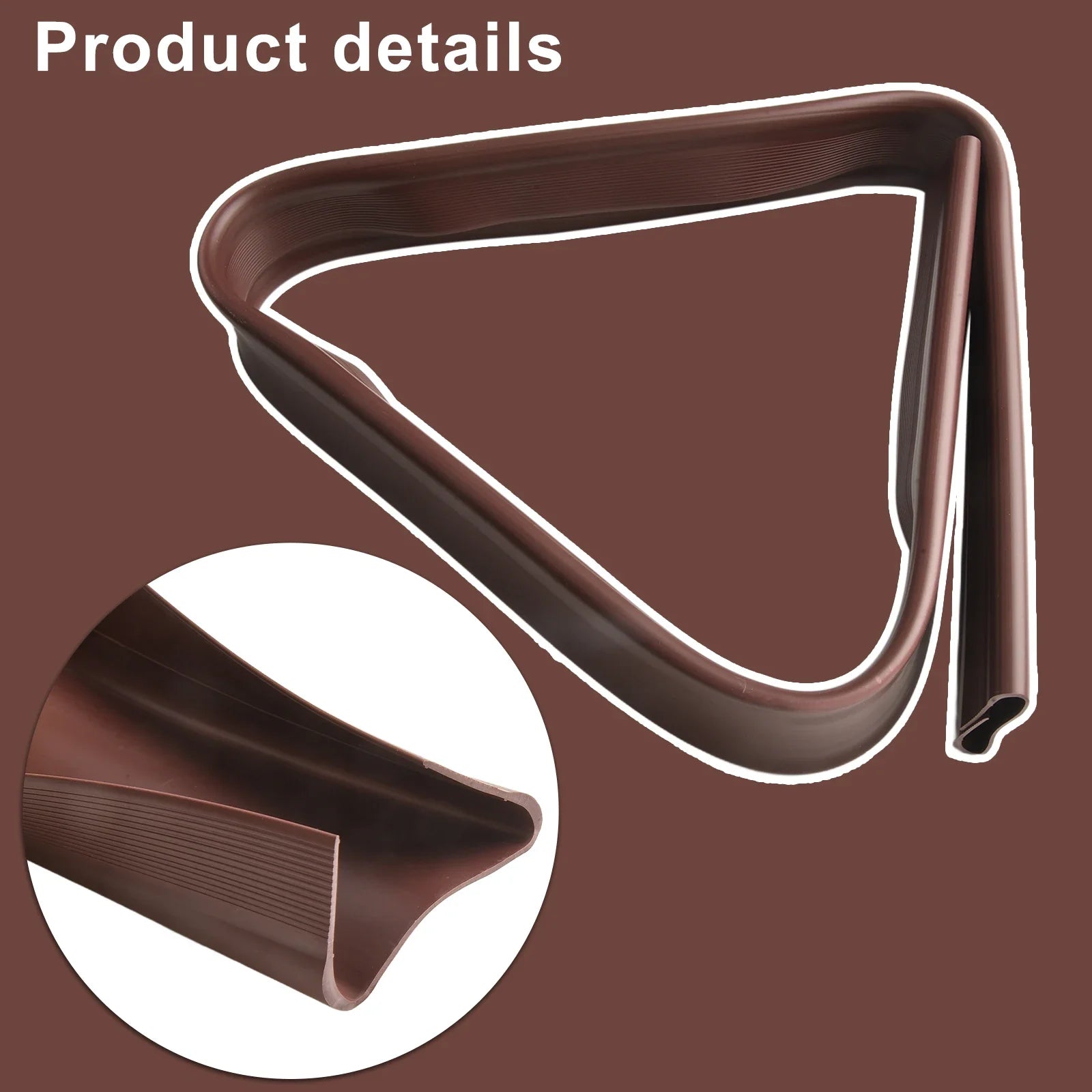 PVC Flexible Door Bottom Sealing Strip 93cm Rubber Under Door Draft Stopper Sealing Strip Household Replacement Hardware Supplie Oasis Select