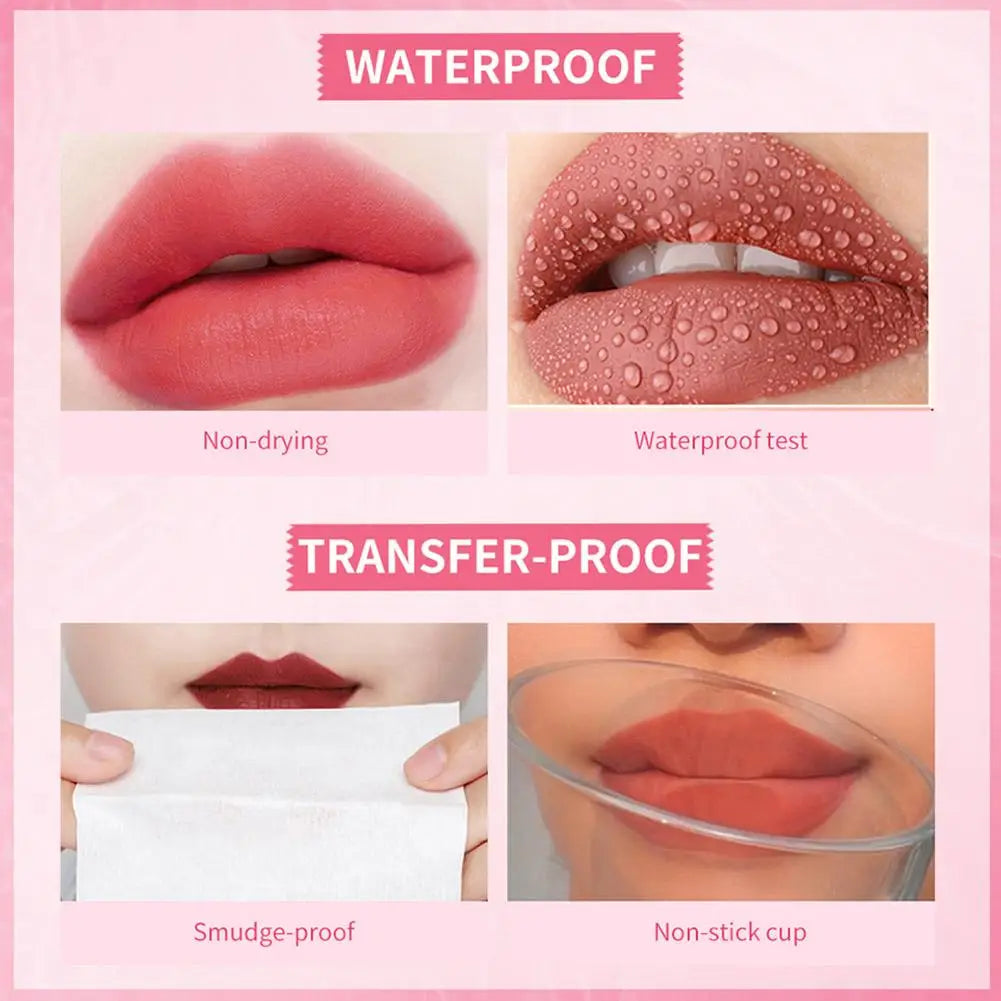 Lakerian Water Lip Stain Moisturizing Water Tint Lip Glaze Long Lasting Hydration Non-Stick Waterproof Lip Tint Natural Makeup Oasis Select