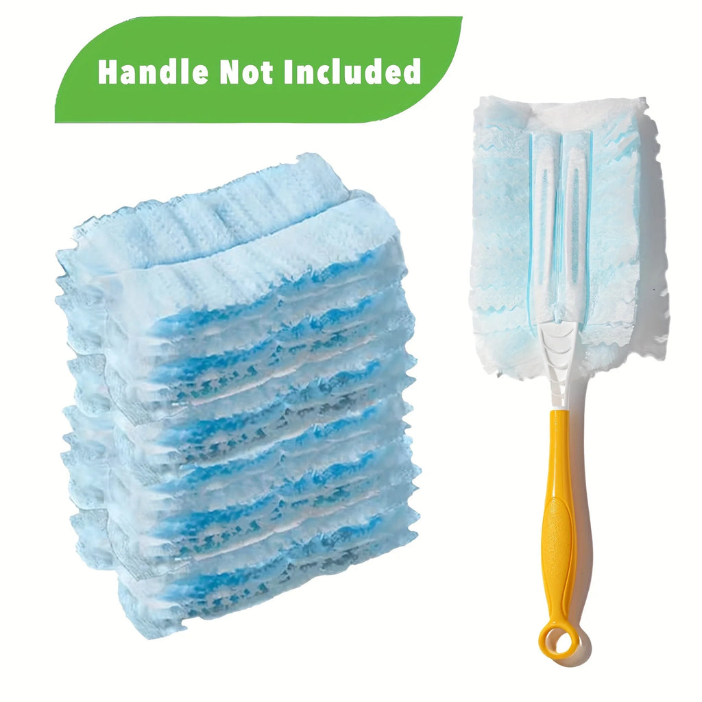 A Pack of 10 Disposable Dust Collector Accessories, Compatible with Swiffer. Oasis Select SKY BLUE