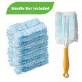 A Pack of 10 Disposable Dust Collector Accessories, Compatible with Swiffer. Oasis Select SKY BLUE