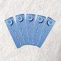 5pcs Pant Extender Belt for Extending Jeans Pants Waist Extender Buttons Pants Adjustable DIY Sewing Supplies Oasis Select Blue