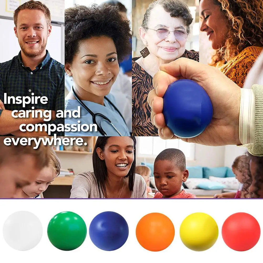 Stress Relief Squeeze Ball – Anti-Anxiety Fidget Toy Kids & Adults Stress Fidget Ball Oasis Select