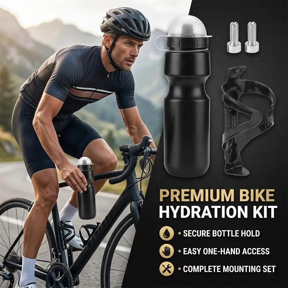 650ml Cycling Water Bottle – Leak-Proof, Dustproof & Cage