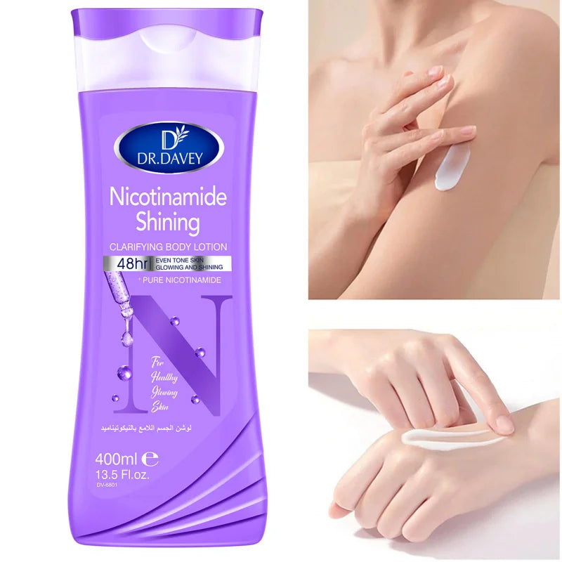 DR.DAVEY Nicotinamide Body Lotion – Hydrating Family Pack