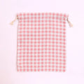 Cotton Linen Drawstring Gift Bags | Printed Patterns, 3 Sizes