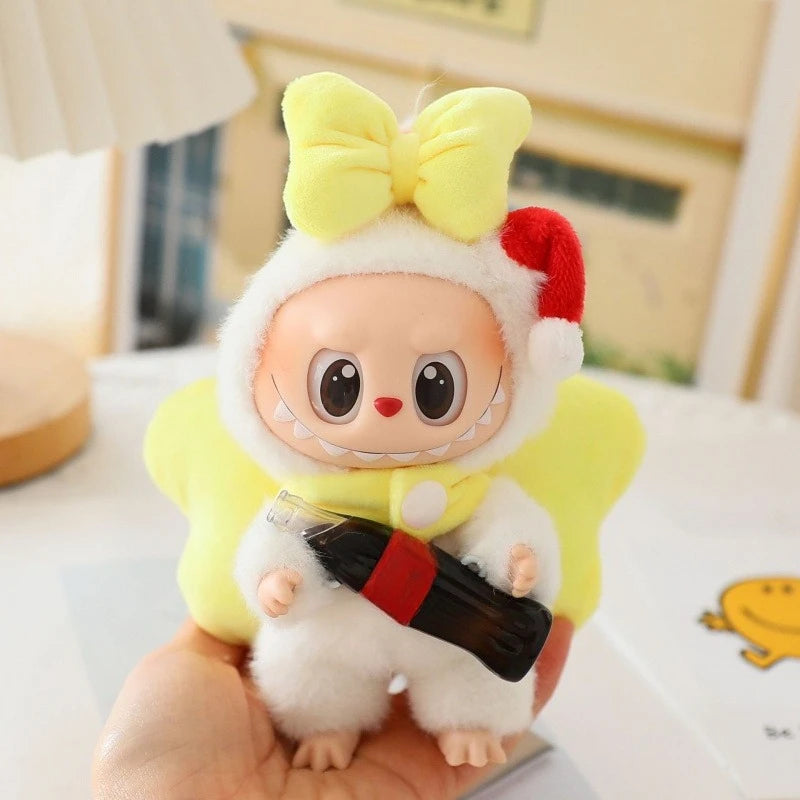 Doll Clothes Set For labubu 17cm Plush Doll Accessories Girl's Toys Birthday And Christmas Gifts Oasis Select