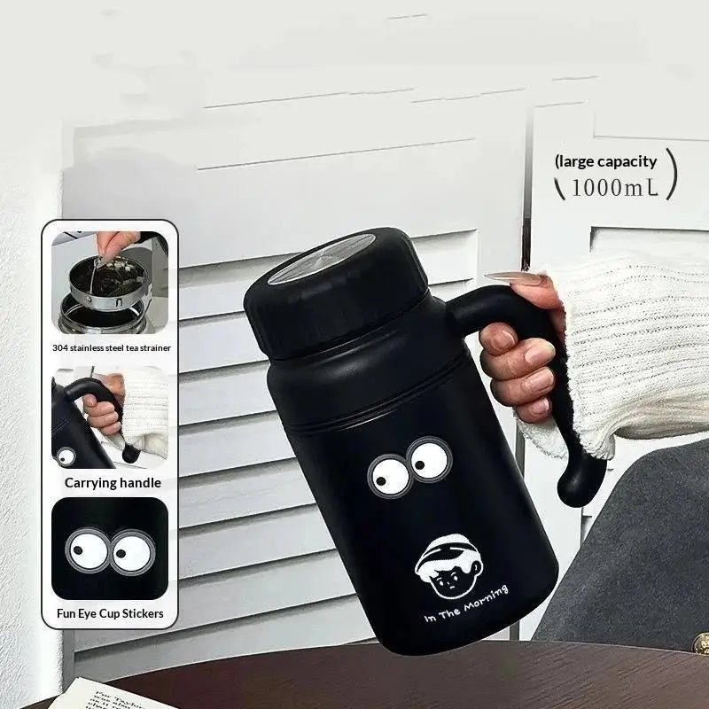 1000ml 316 Stainless Steel Insulated Water Bottle with Handle