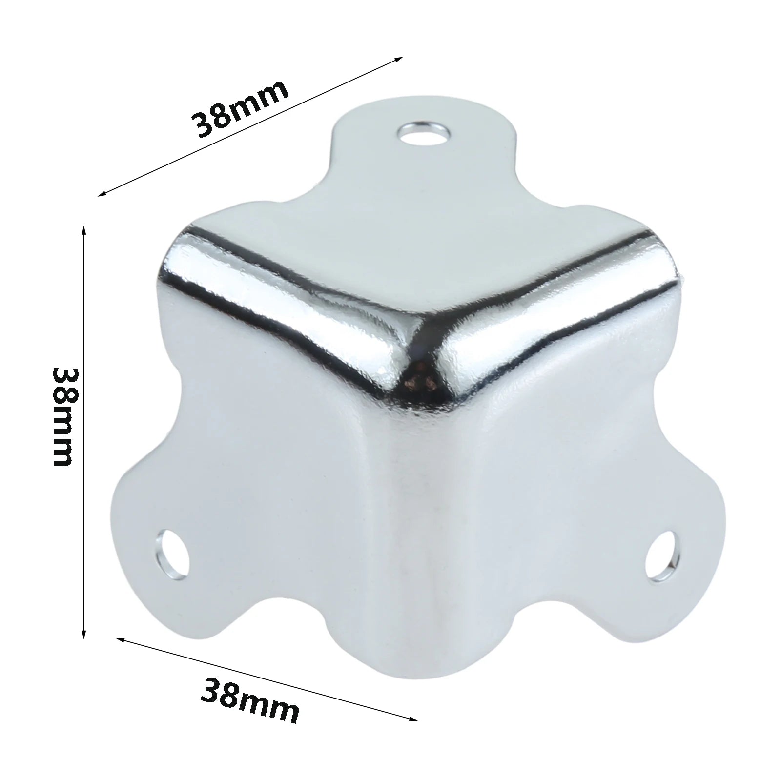 Metal Protection Corners Protector Audio Active Speakers Triangle Angles Cases Speaker Repair Parts Accessories Home Theater Oasis Select 38mm x 4