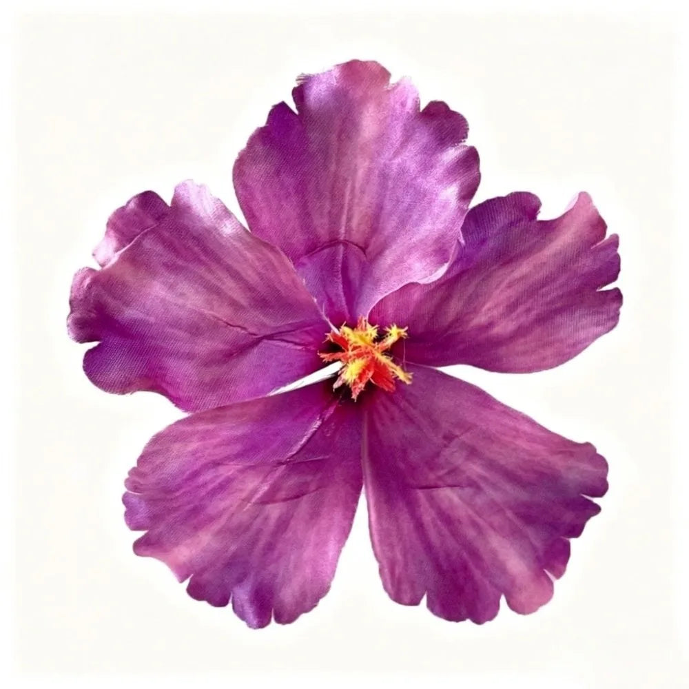 Artificial Flower Hibiscus Flower Hair Clip Do Not Hurt Hair Bohemia Style Bangs Hairpin Hearwear Summer Oasis Select 8