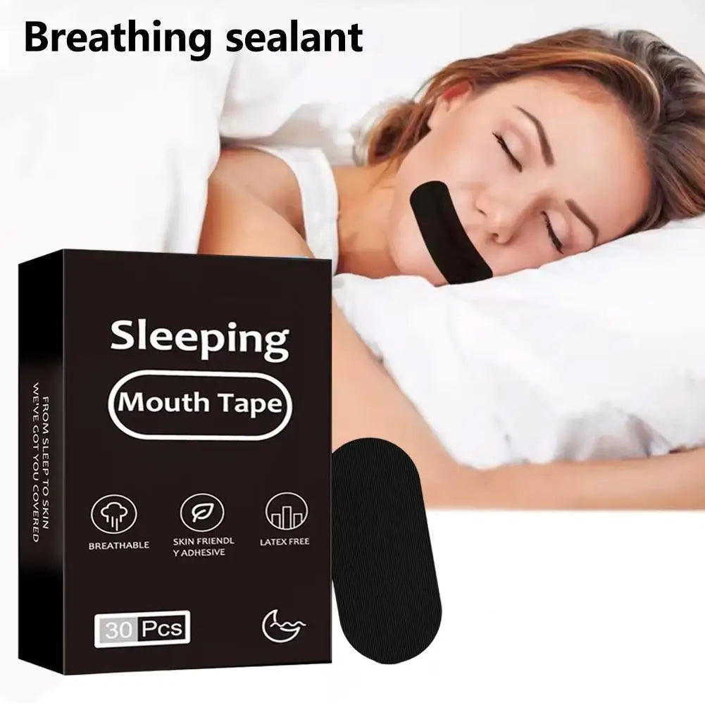 Mouth Tape Sleep Strip Anti-Snoring Mouth Breathing Tape To Improve Sleep for Snoring Lip Patch Mouth Stickers Oasis Select