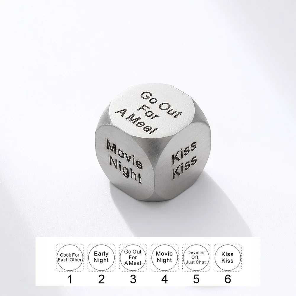 Decision Dice Dilemma Gospel Make Choice Tool Oasis Select 5012 Steel color