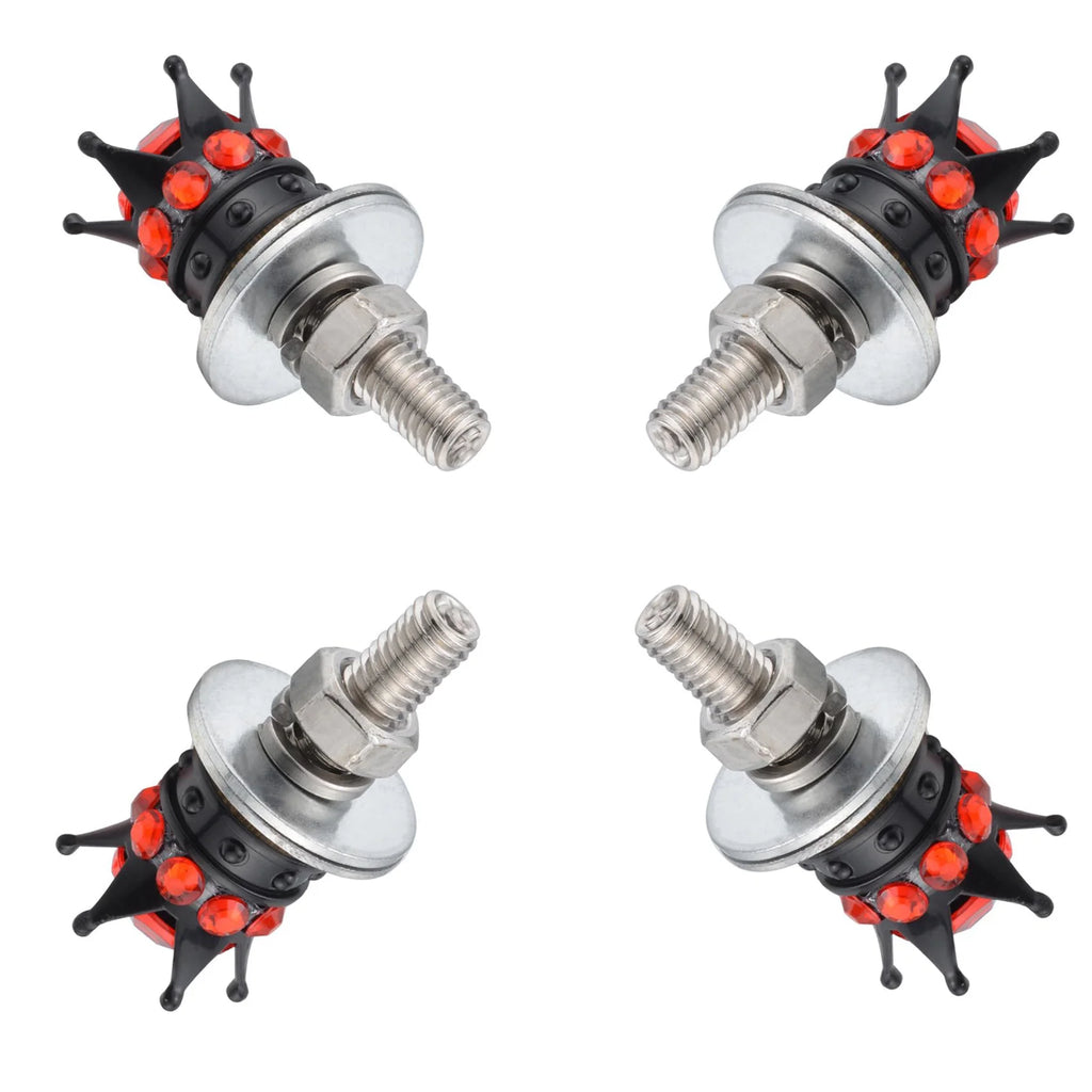 License plate screw fasteners flash installation license plate bolts license plate screw kit, suitable for cars and motorcycles Oasis Select 4pca 2