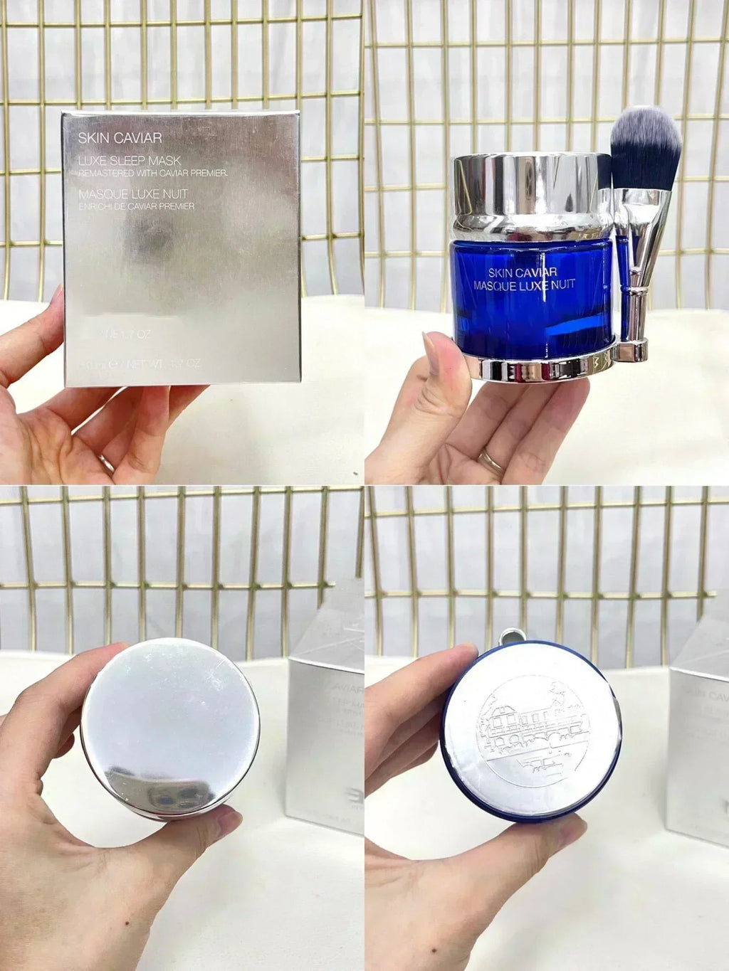 Alcohol-Free Face Cream 50ml & Body Lotion 150ml Set | Floral Face & Body Moisturizer Set Oasis Select sleep mask 50ml