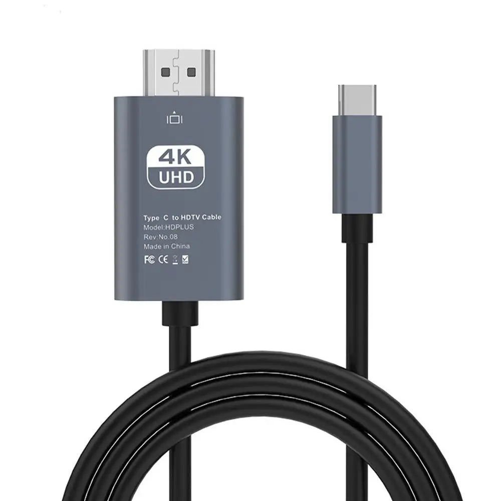BUDI USB-C to HDMI Cable 4K@30Hz 2M | MacBook & ThinkPad