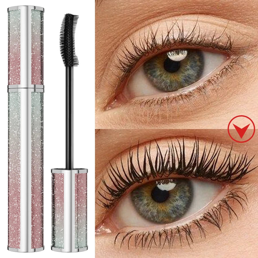 KAFURUX 4D Black Waterproof Mascara – Lengthening & Volume