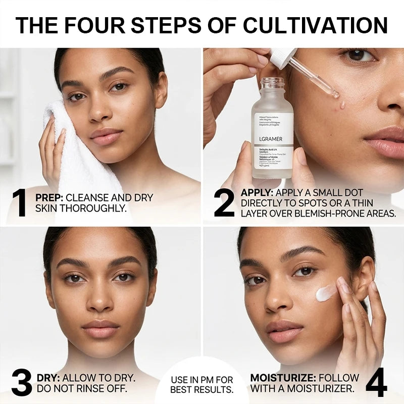 LGRAMER 2% Salicylic Acid Serum – Pore Cleansing & Hydration