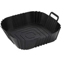 22cm Silicone Air Fryer Liner – Non-Stick Reusable Basket