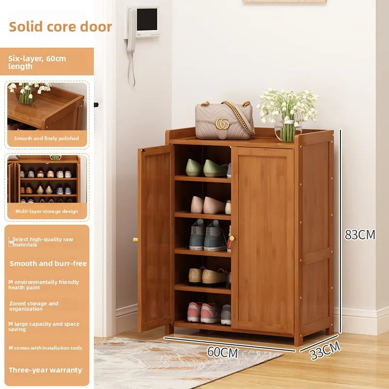 Shoe Cabinet Entrance Household Indoor Rack Multi-layer Home Storage