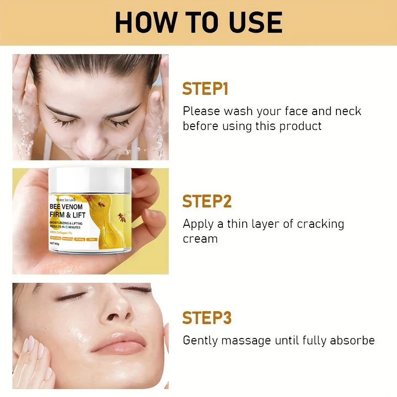 Bee Venom Instant Facial Lifting Cream 60g – Firm & Smooth Facial Lifting Cream Oasis Select