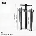 JUSTINLAU 1 Piece Two Claw Puller Bearing Disassembler Alloy Steel Puller Automotive Repair Gear Pulley Disassembly Tool Oasis Select 4in